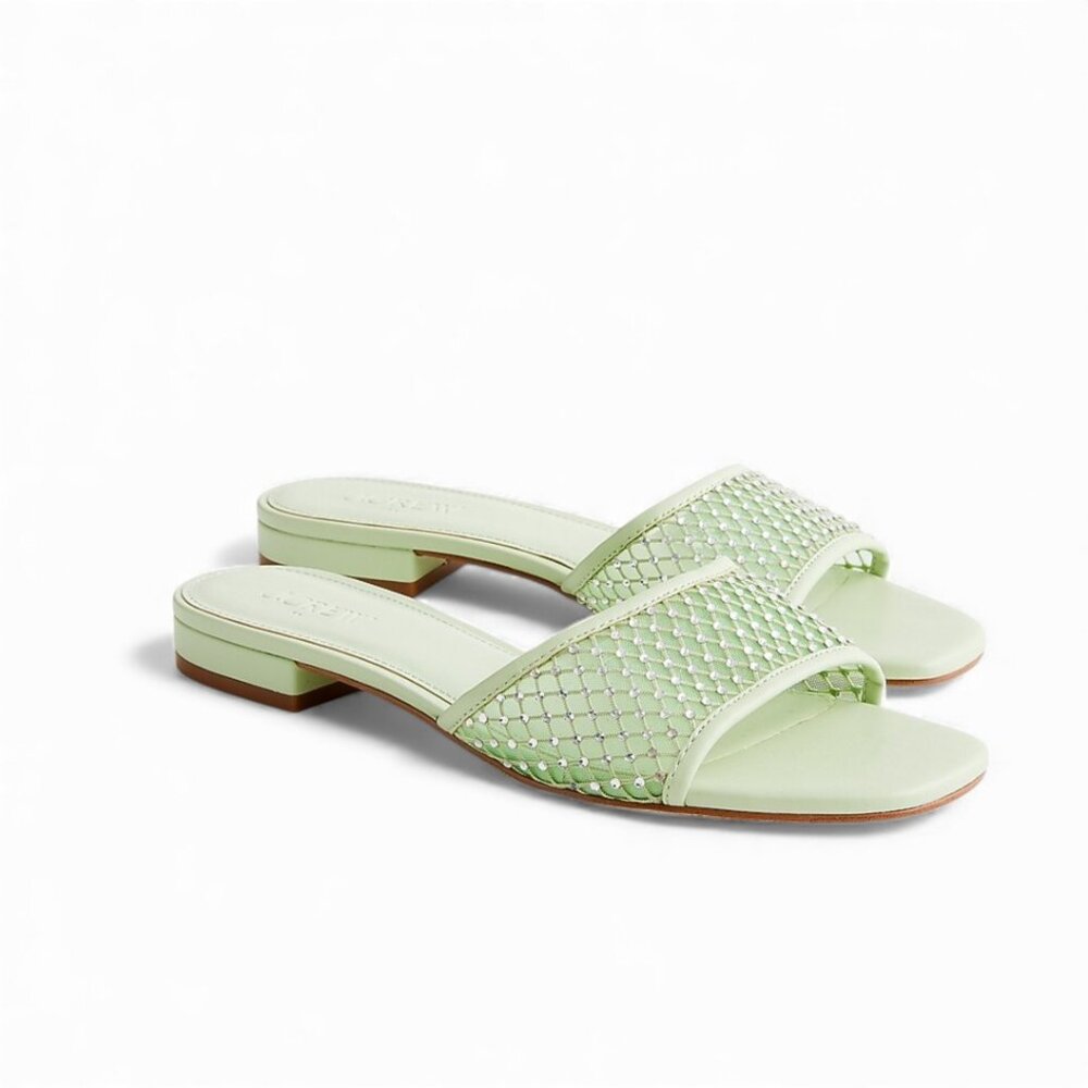 J. Crew Factory Light Green Sandals